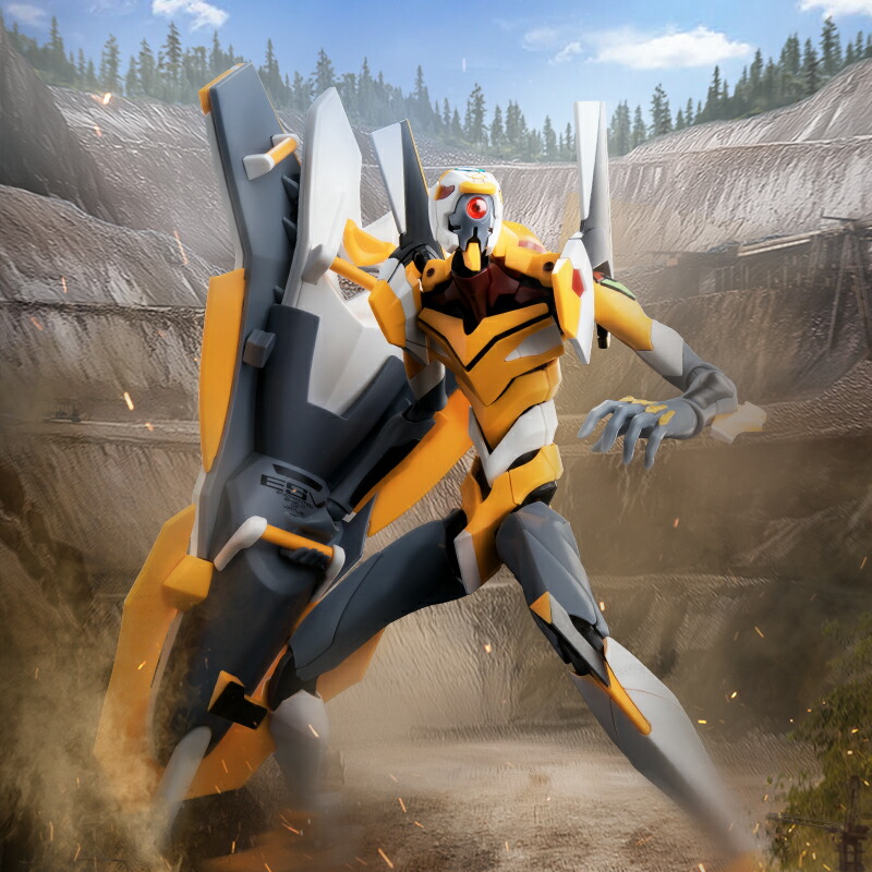 Neon Genesis Evangelion Blokees-Evangelion Action Edition EVA-00 Plastic Kit 