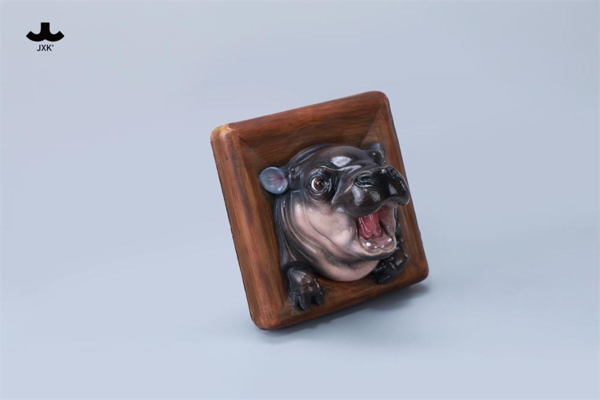 Baby Hippo Fridge Magnet：MooDeng