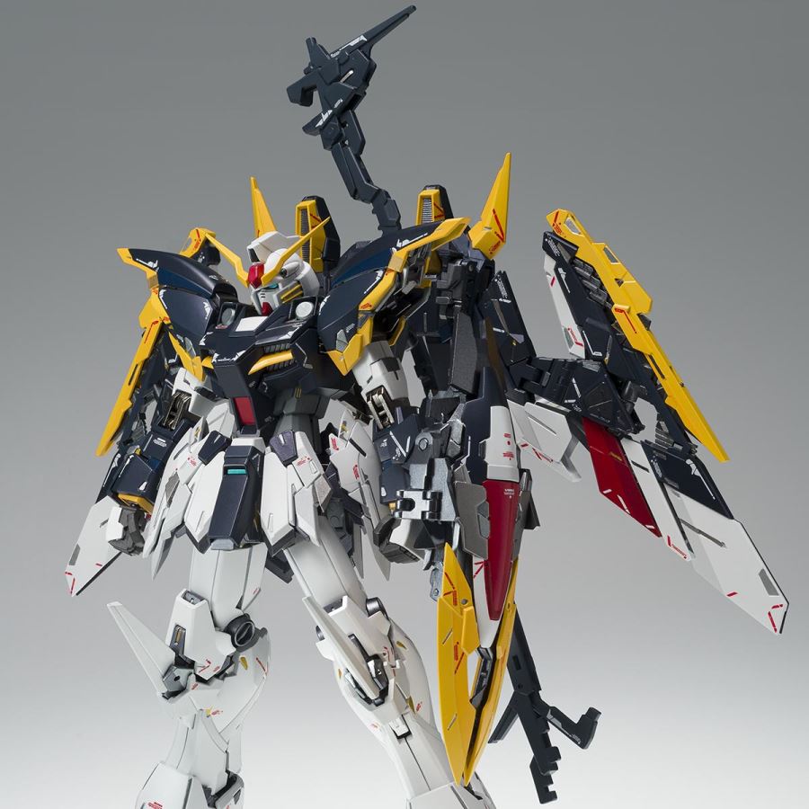 GUNDAM FIX FIGURATION METAL COMPOSITE Gundam Deathscythe (EW version) / Gundam Deathscythe (EW version) with Routette
