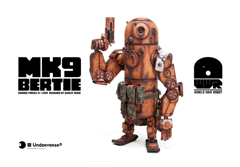 WORLD WAR ROBOT DESERT ALPHA BERTIE MK9 1/6