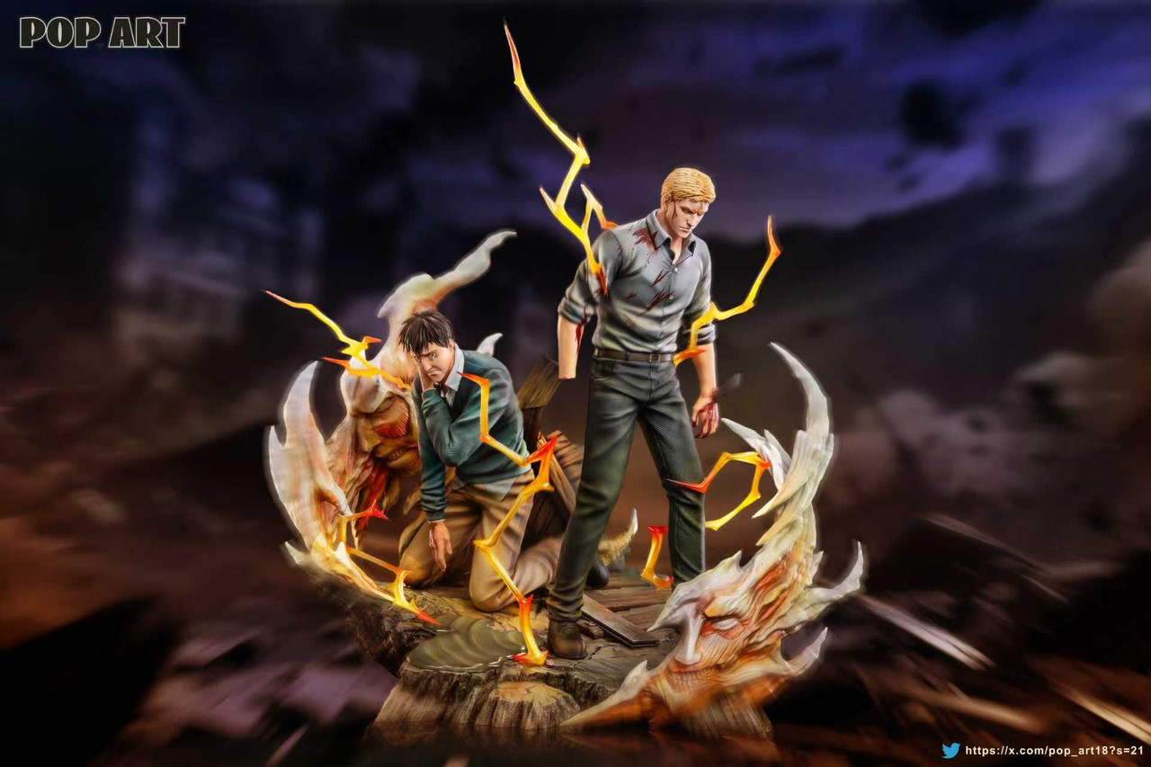 Reiner Braun & Bertholdt Hoover - Attack On Titan 1/6