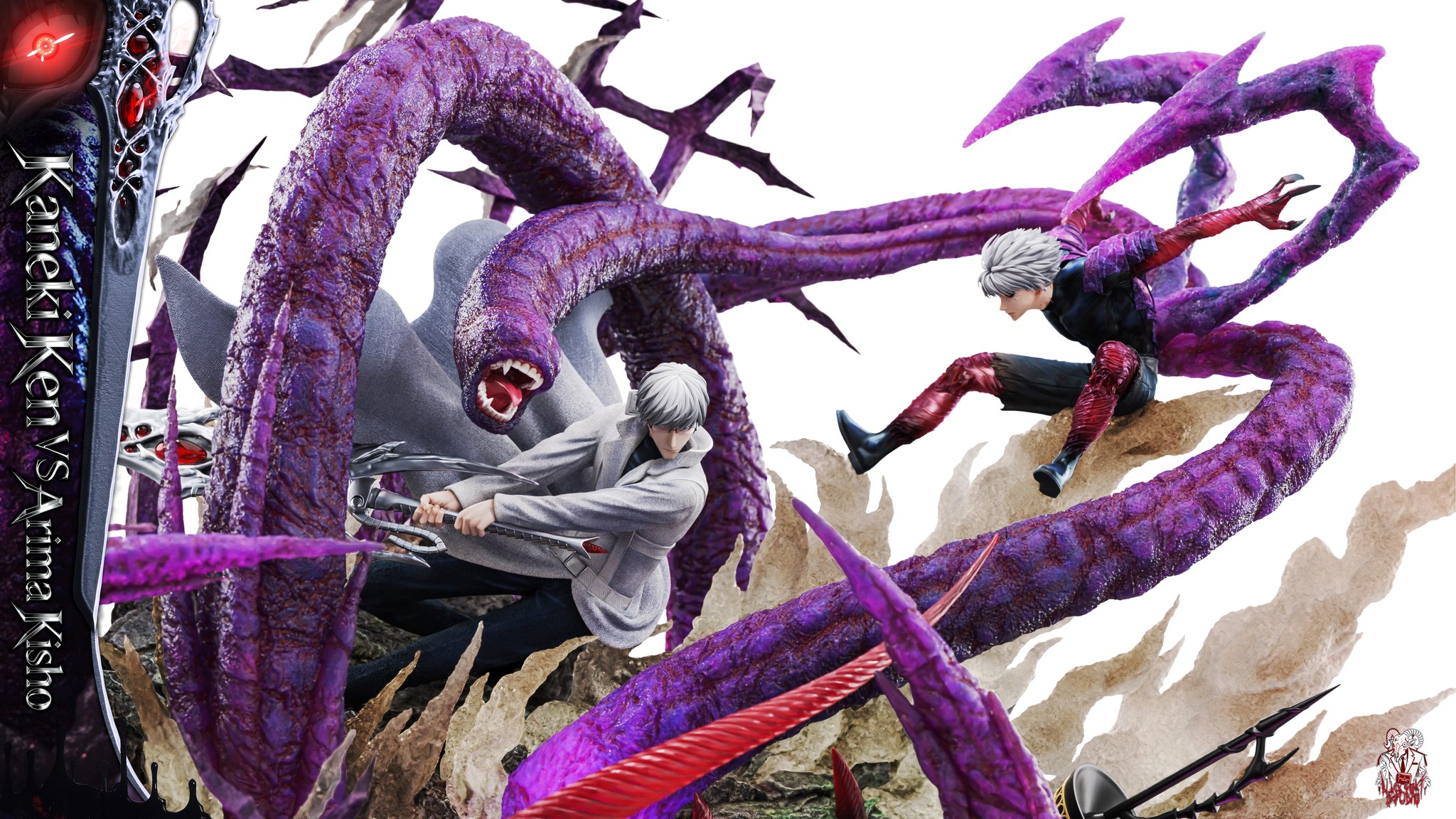 Arima Takashi vs Kaneki Ken - Tokyo Ghoul