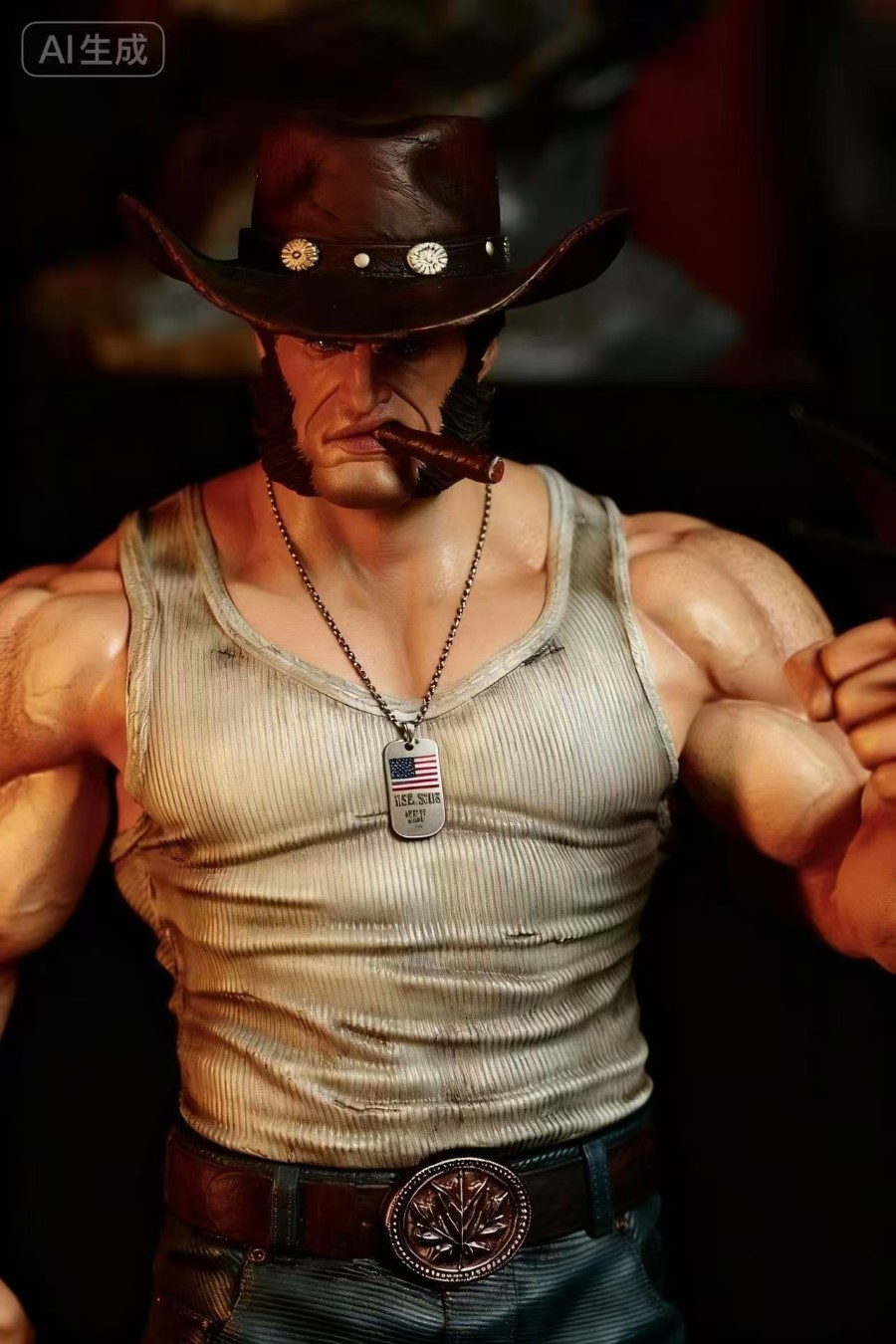 Wolverine 1/4 Full Body Portrait