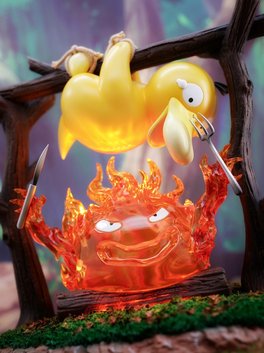 Psyduck & Calcifer