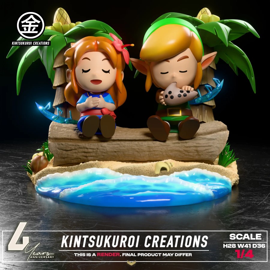 LINK AND MARIN - The Legend of Zelda 1/4