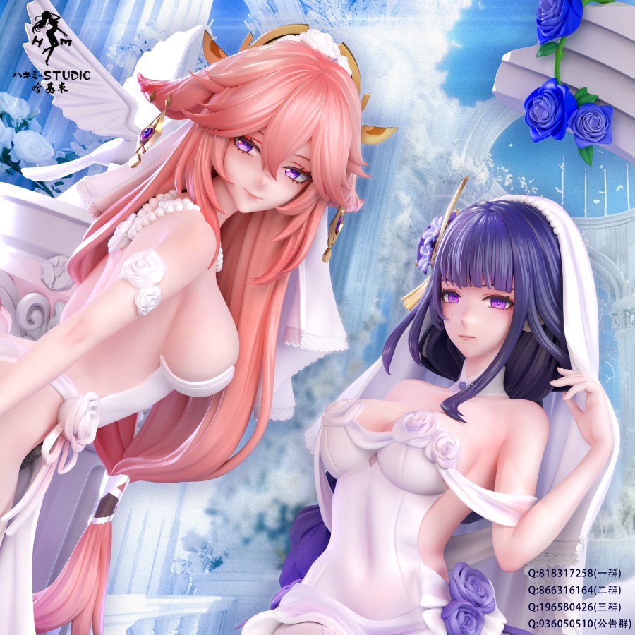 Raiden Shogun & Yae Miko - Genshin Impact