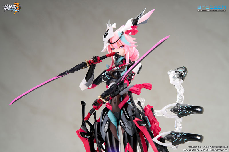 ARCTECH Posable Series Honkai Impact 3rd Sakura Yae Darkbolt Jonin Neon Shade Ver