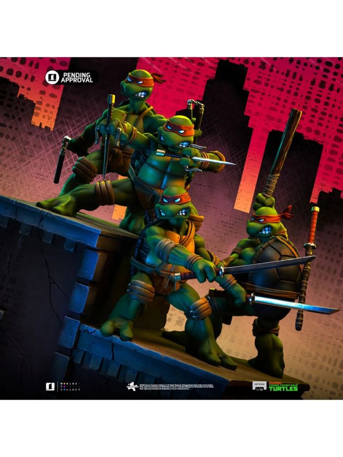 TMNT 1st Cover Set - Teenage Mutant Ninja Turtles - Art Scale 1/10