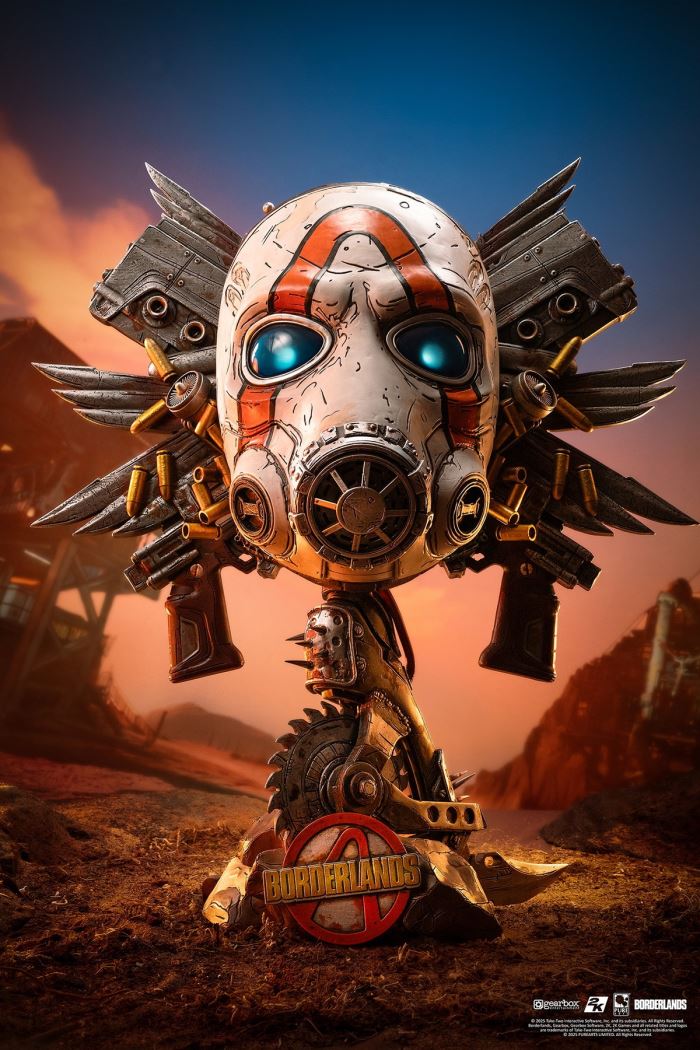 Borderlands - Madman Thug Mask Statue