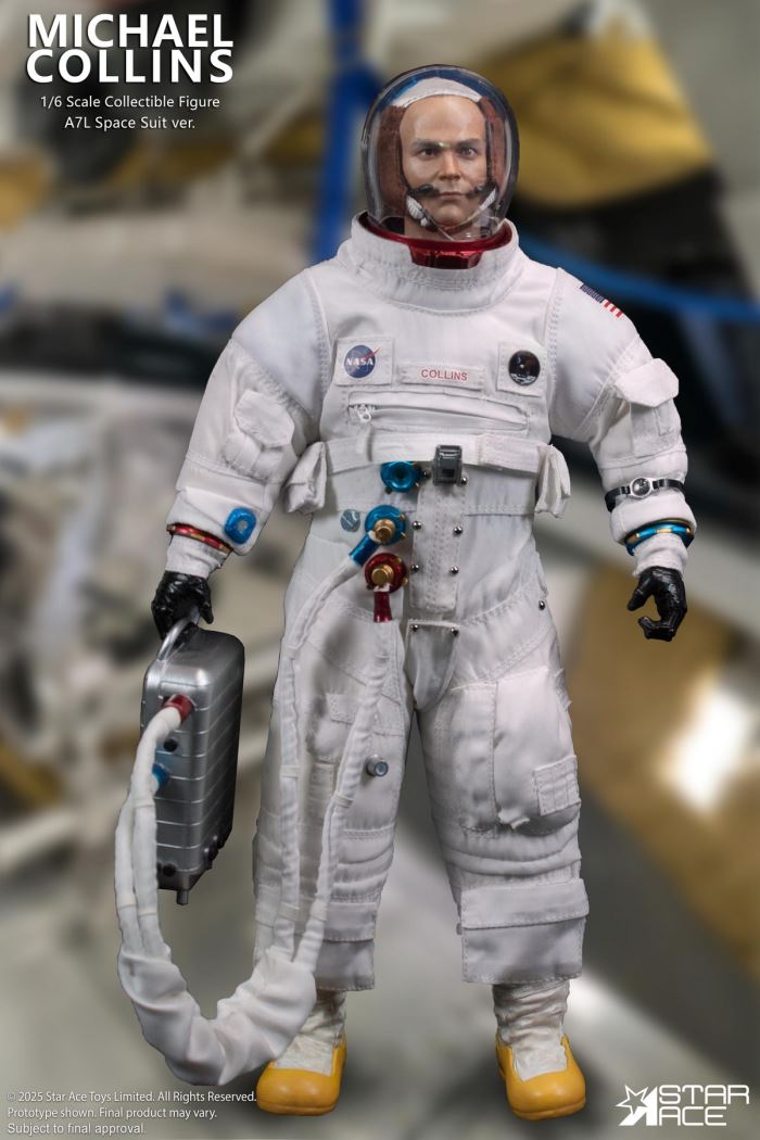 Apollo 11 Michael Collins 1/6