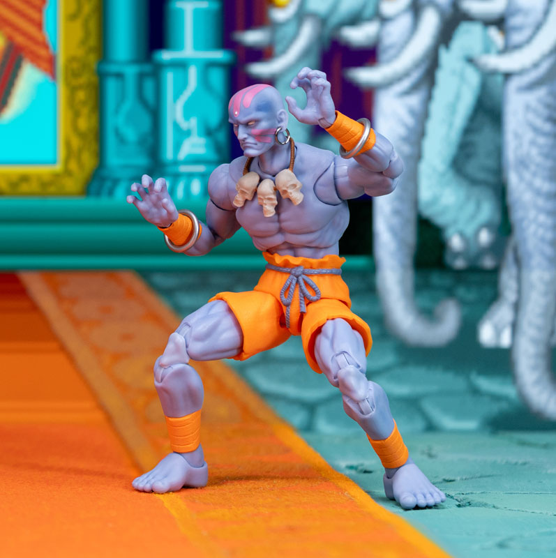 Street Fighter Action Figure Dhalsim Player 2 Deluxe