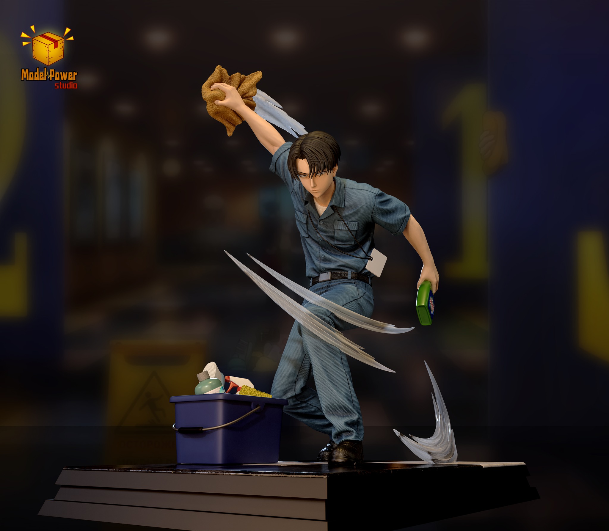 Cleaner Levi Ackerman - Attack on Titan