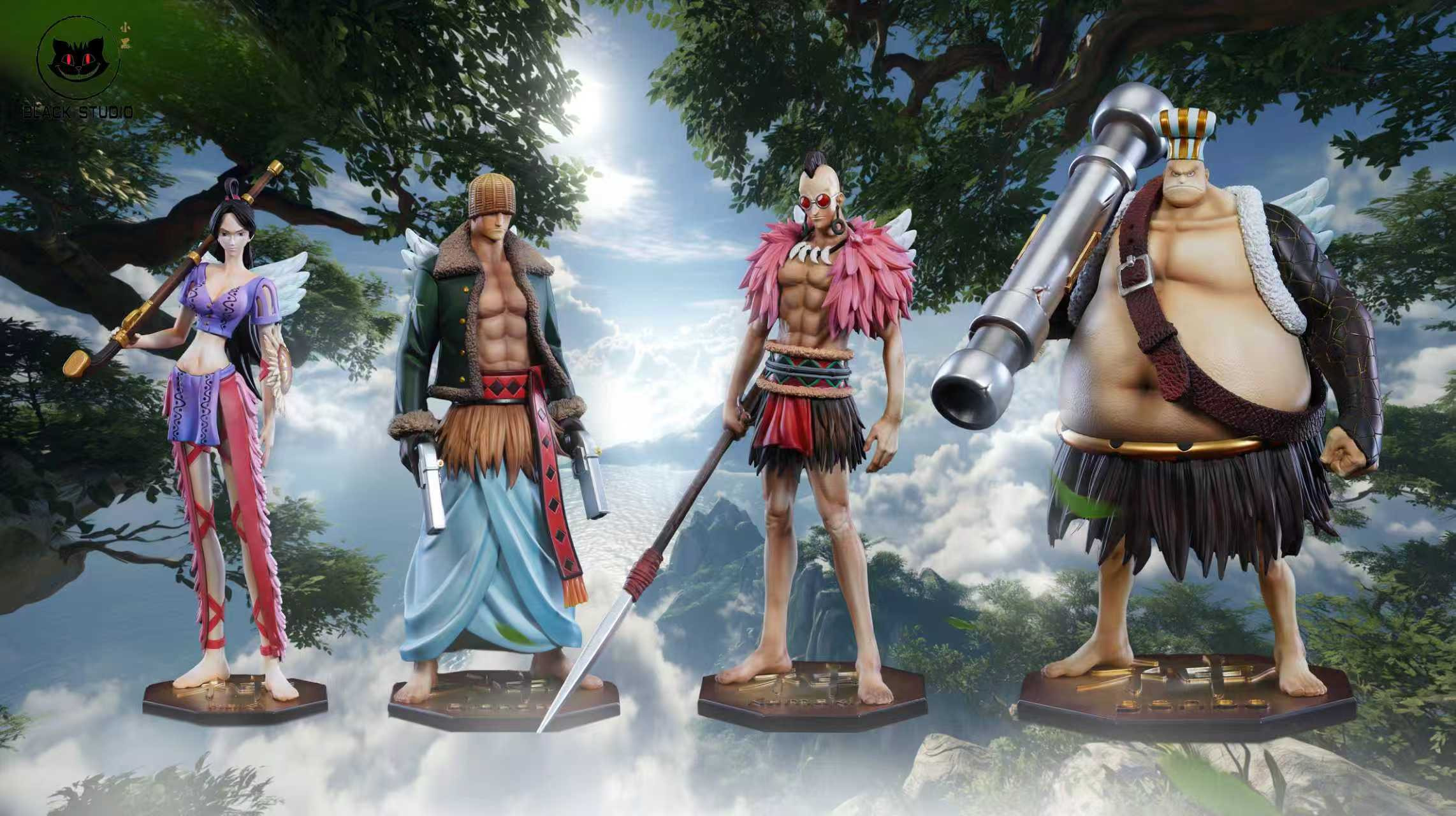 Raki x Braham x Kamakiri x genbo - One Piece