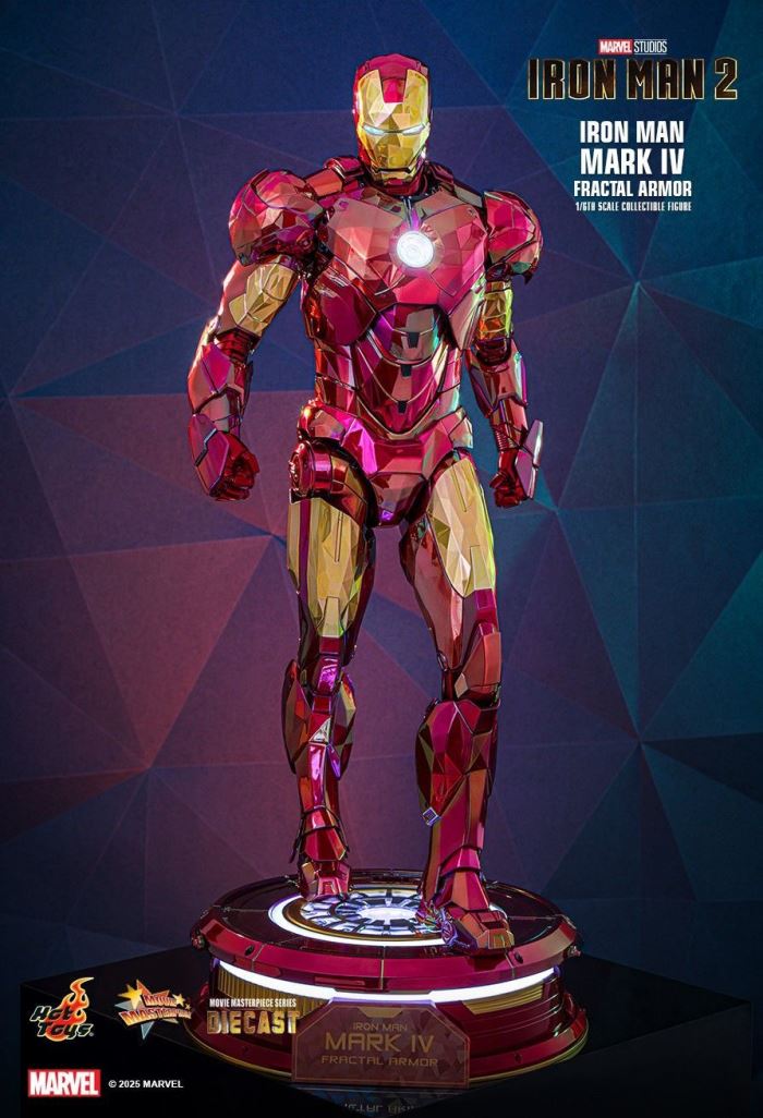 Iron Man Mark IV (Fractal Armor) 1/6