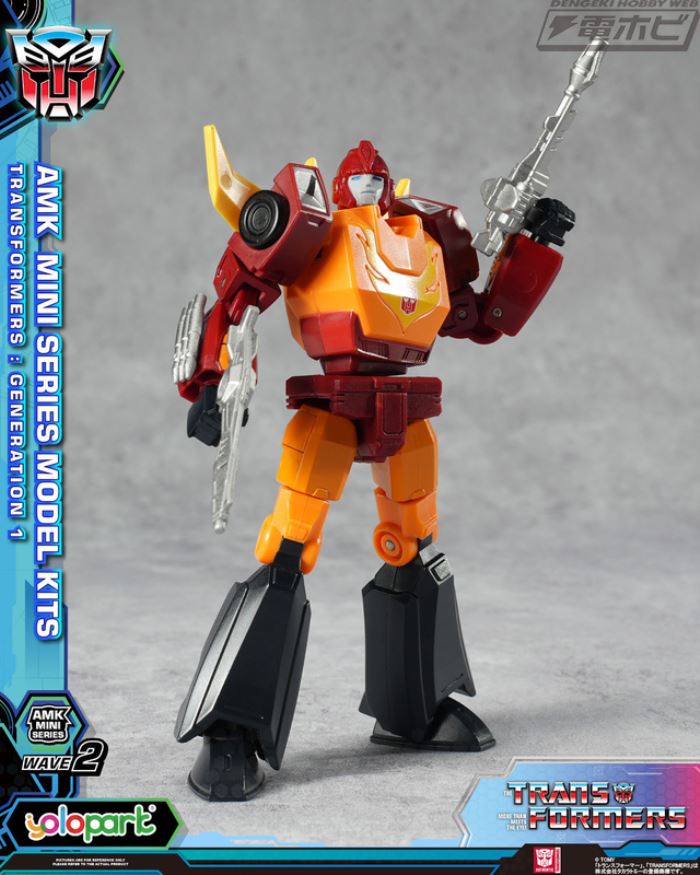 AMK MINI Series AMK MINI WAVE2 Transformers/G1