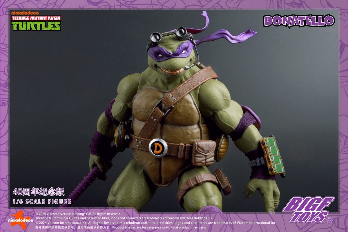 Teenage Mutant Ninja Turtle Donatello 40th Anniversary Edition 1/6
