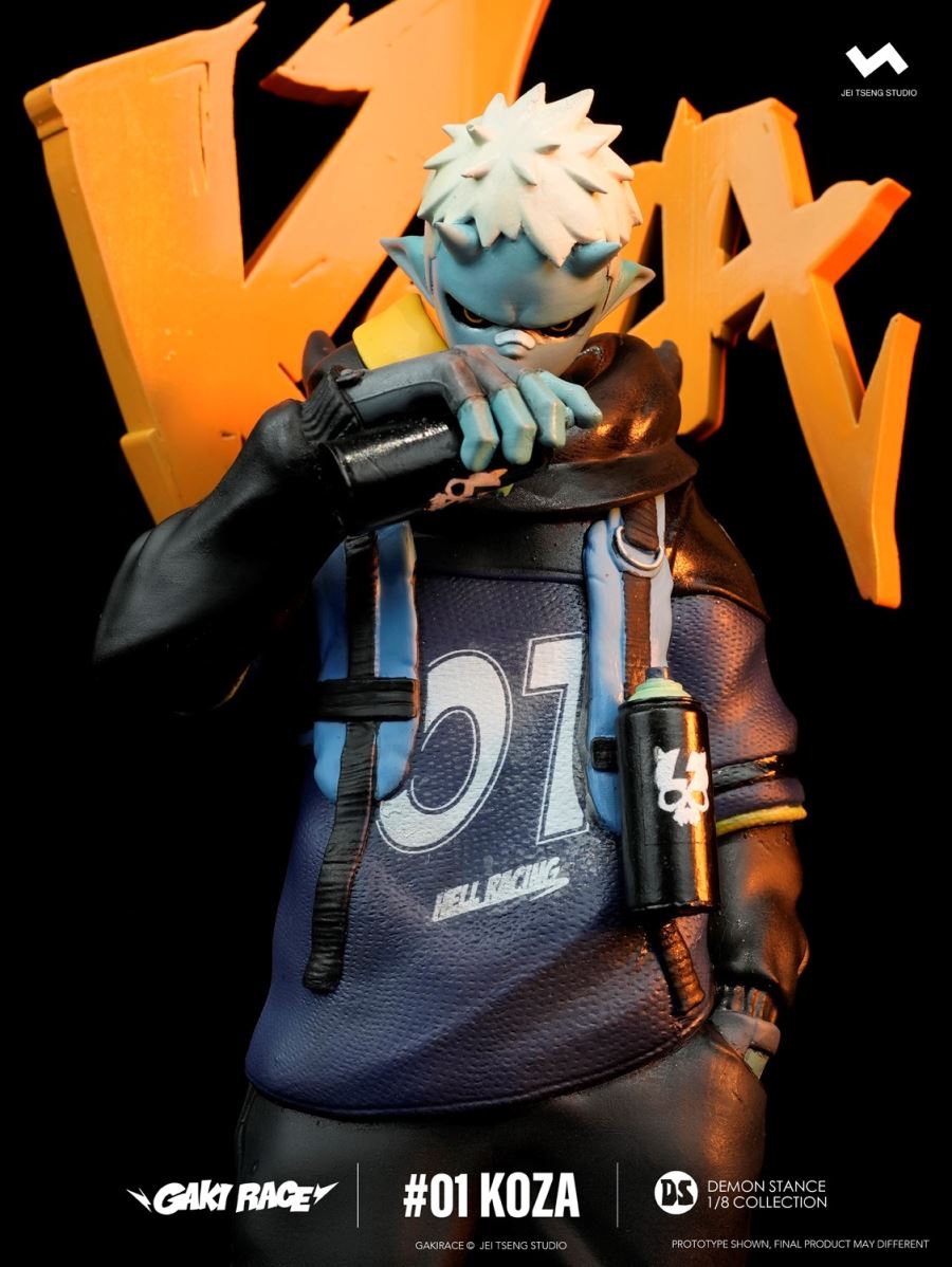 GAKi RACE - DSC Statue Series #01 KOZA Jet Blue Demon