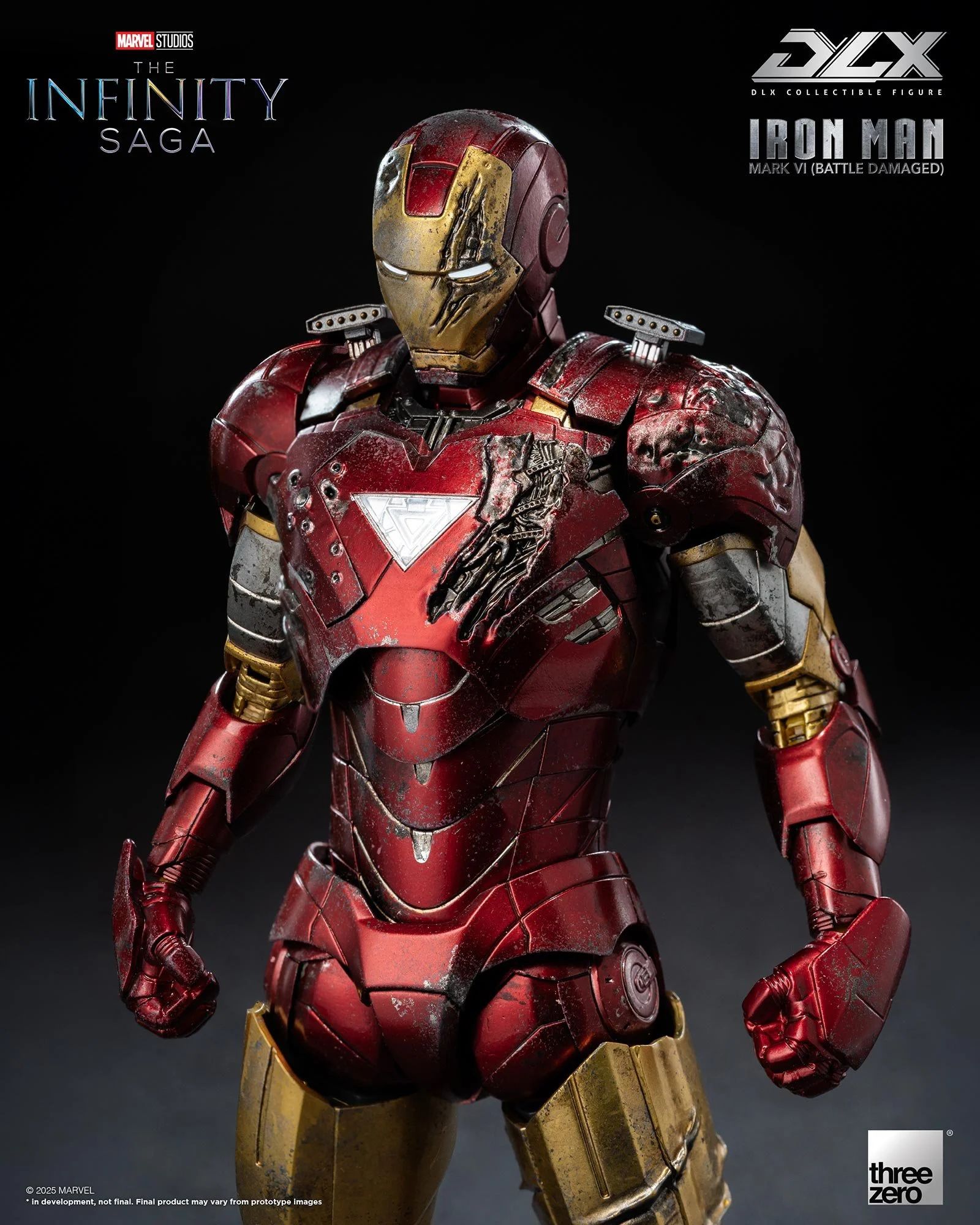 Marvel Studios: Infinity Saga DLX Iron Man Mark VI (Battle Damaged)