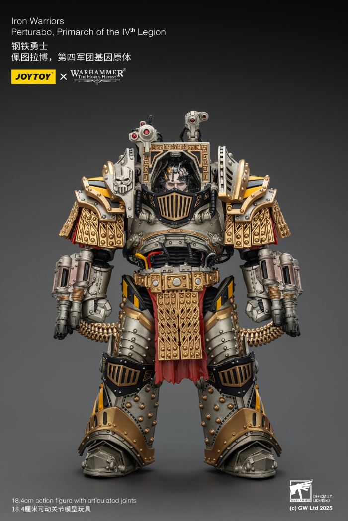 Iron Warrior Perturabo, Primarch of the 4th Legion 1/18