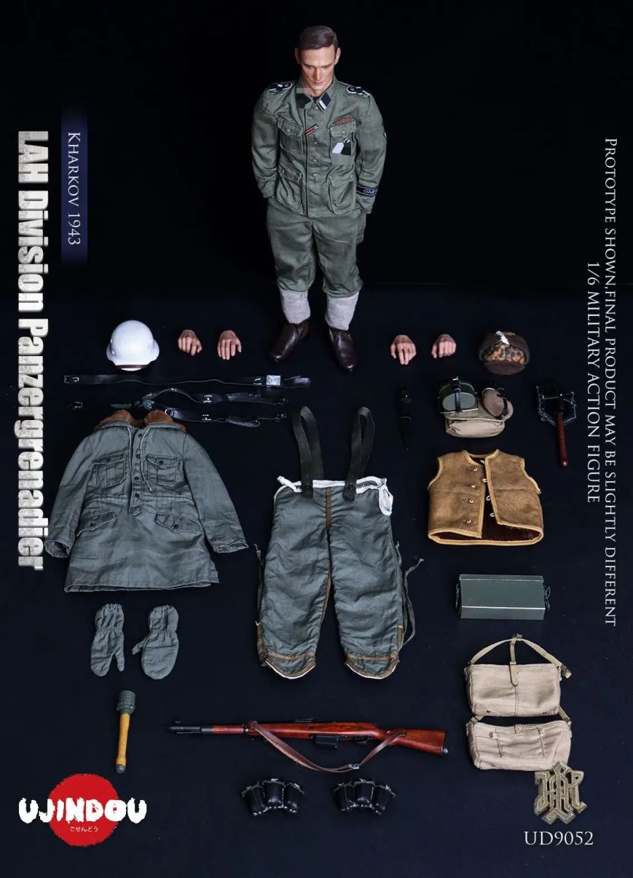 WWII German SS Standard Bearer Kharkov 1943