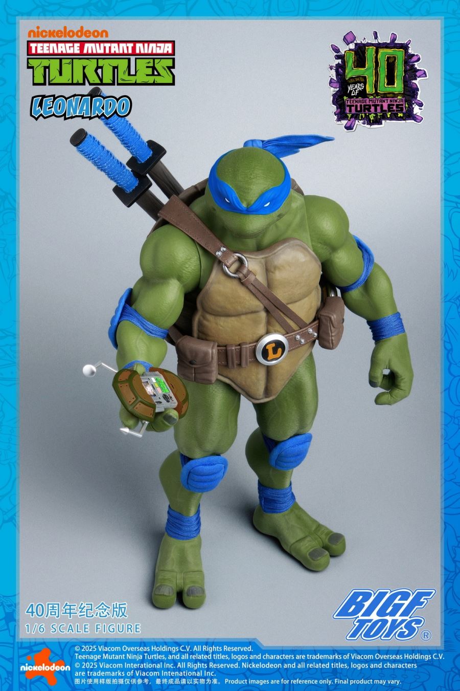 Ninja Turtles Leonardo 40th Anniversary 1/6