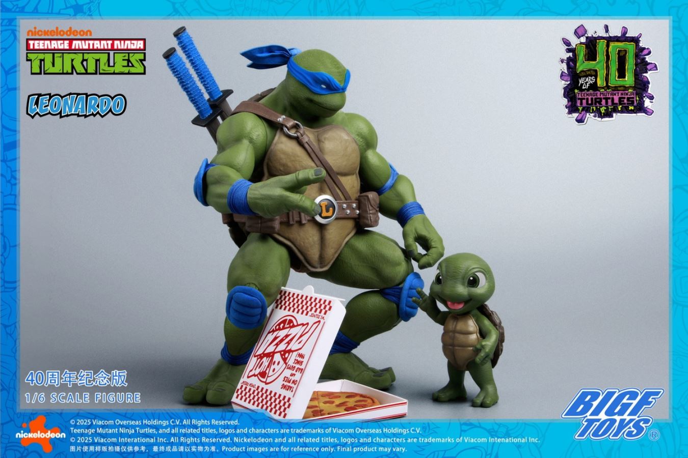 Ninja Turtles Leonardo 40th Anniversary 1/6