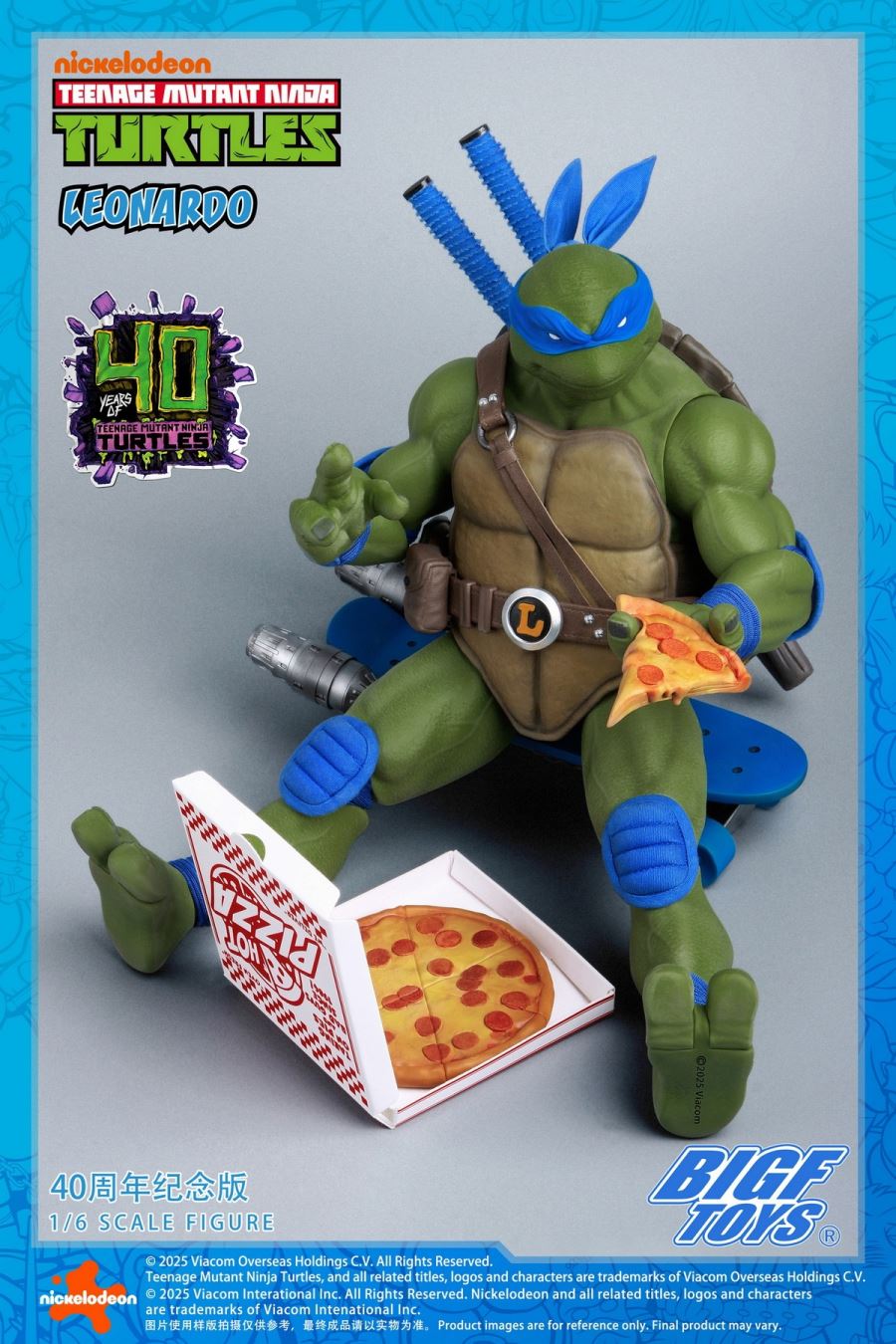 Ninja Turtles Leonardo 40th Anniversary 1/6