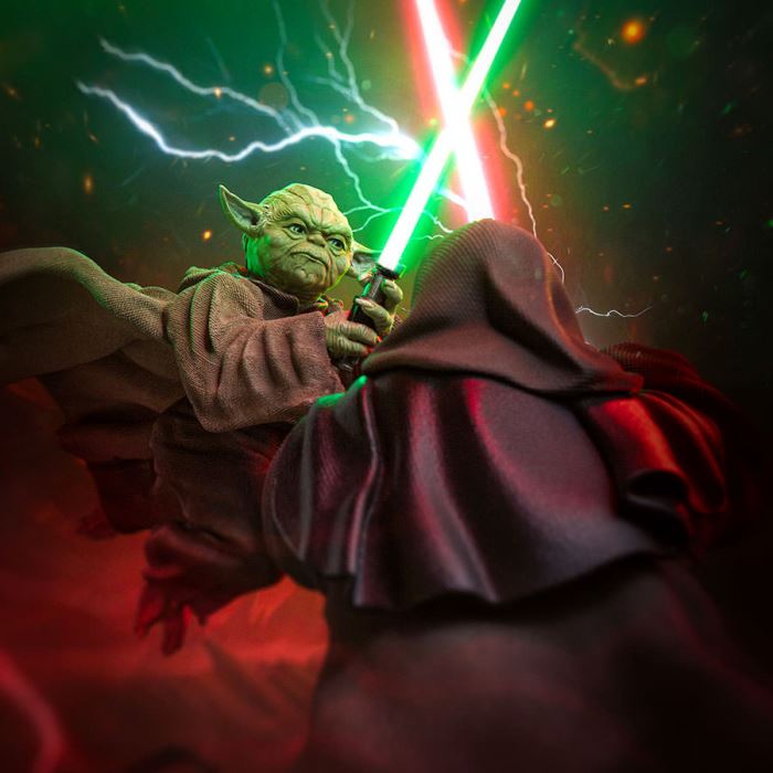 Yoda vs Palpatine