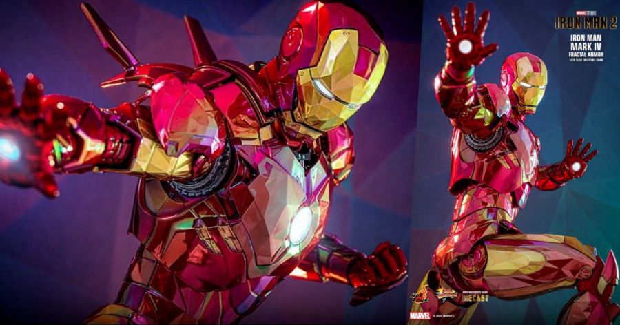 Iron Man Mark IV (Fractal Armor) 1/6