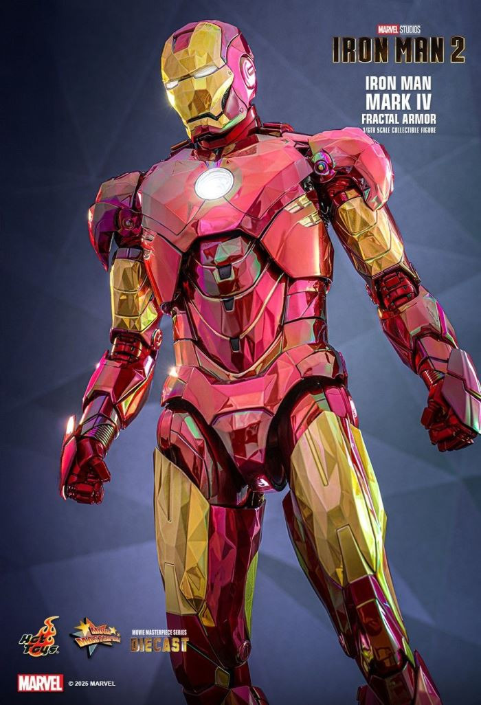 Iron Man Mark IV (Fractal Armor) 1/6