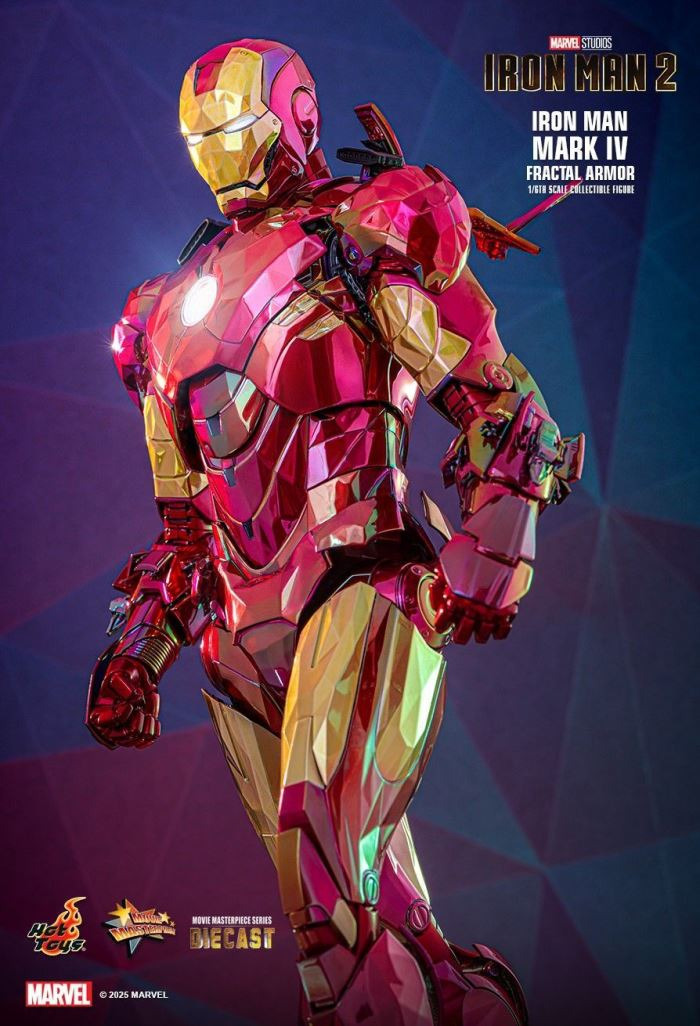 Iron Man Mark IV (Fractal Armor) 1/6