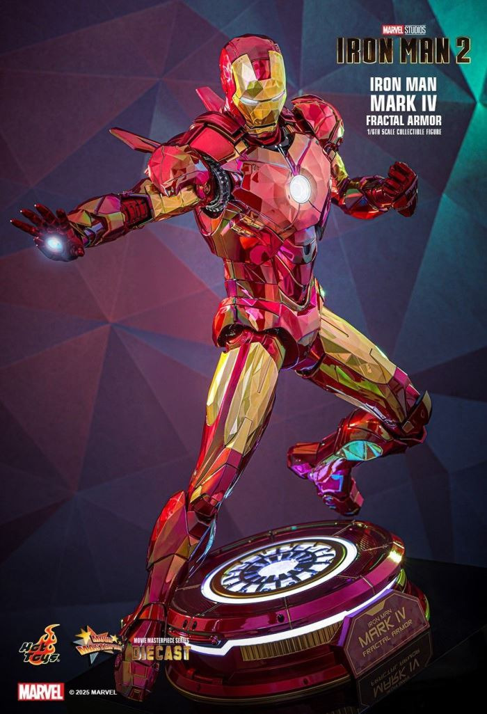 Iron Man Mark IV (Fractal Armor) 1/6
