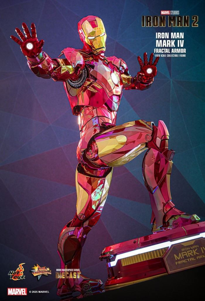 Iron Man Mark IV (Fractal Armor) 1/6