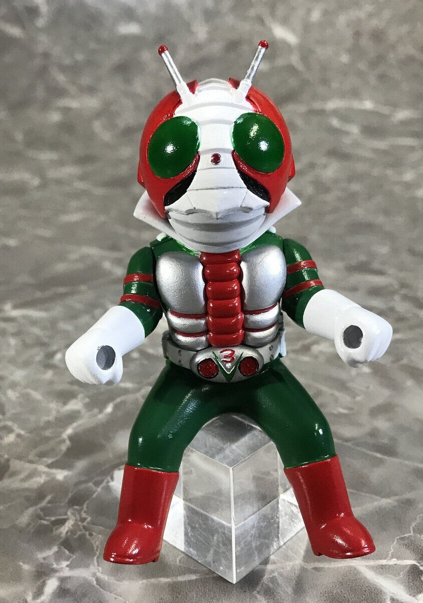 EX tricycle Kamen Rider V3 & Rider Man