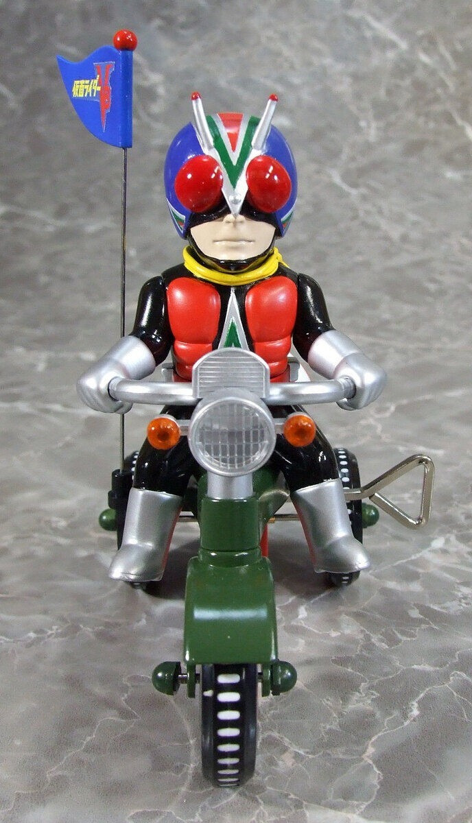 EX tricycle Kamen Rider V3 & Rider Man