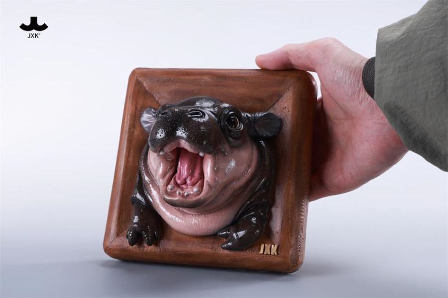 Baby Hippo Photo Frame：MooDeng 1/6