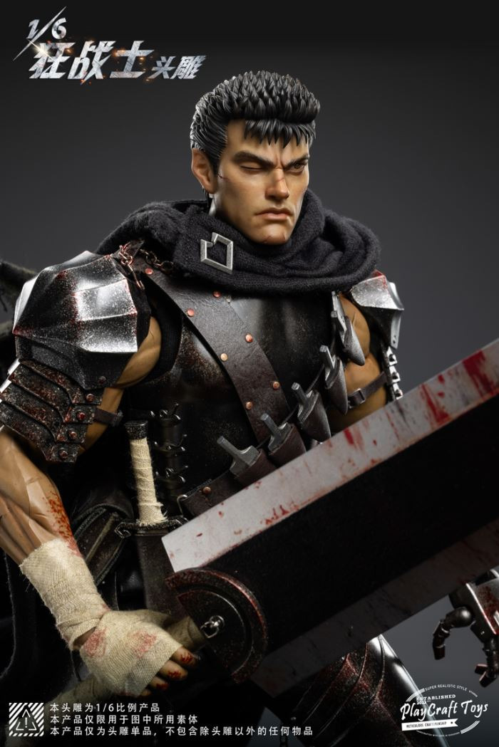 Berserker Head Sculpture 1/6