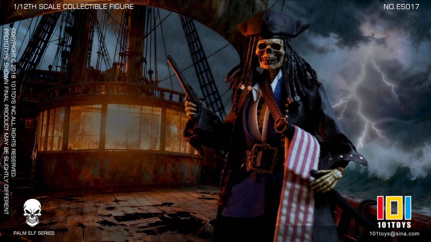 Skull Pirate Captain Jack Sparrow/Captain Hook/Sailor