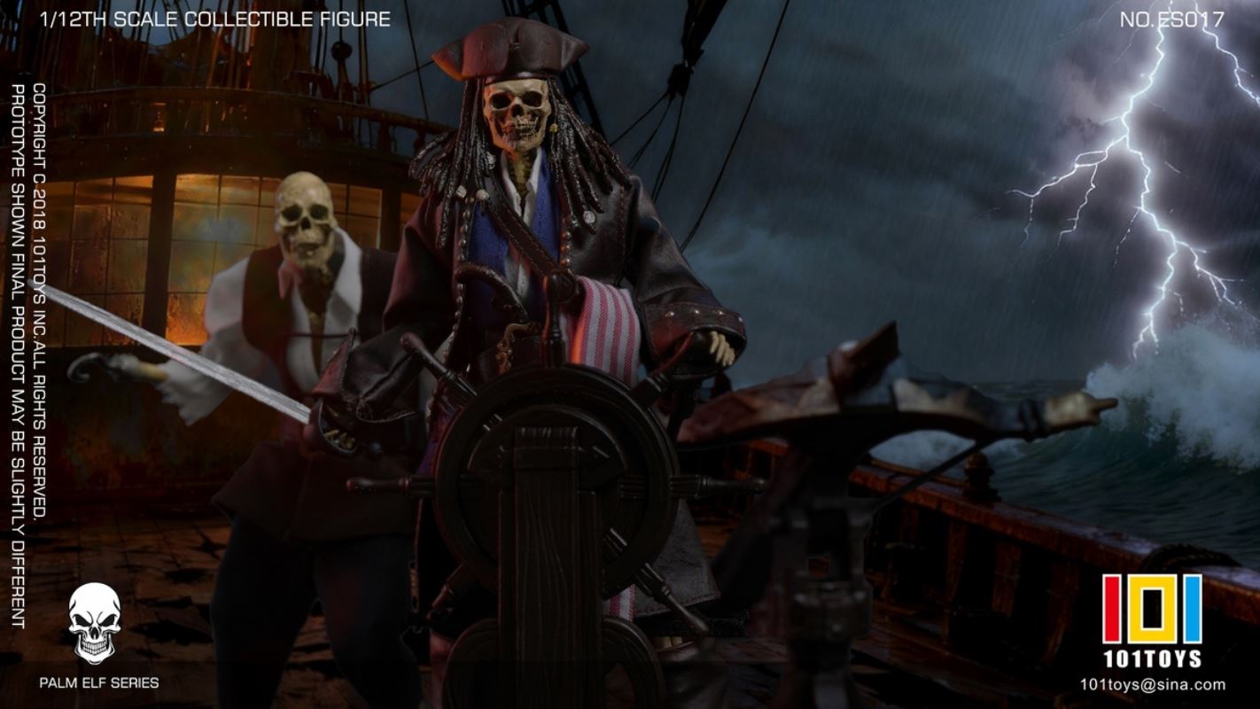Skull Pirate Captain Jack Sparrow/Captain Hook/Sailor