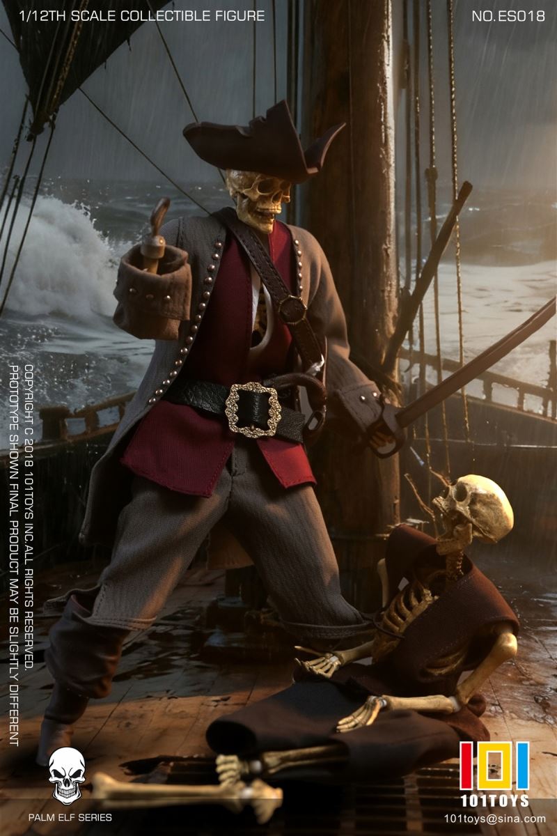Skull Pirate Captain Jack Sparrow/Captain Hook/Sailor