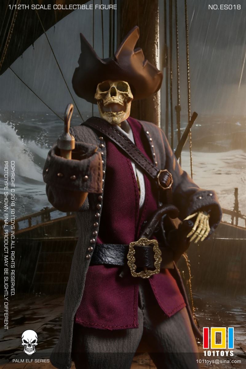 Skull Pirate Captain Jack Sparrow/Captain Hook/Sailor