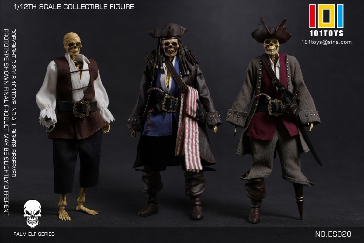 Skull Pirate Captain Jack Sparrow/Captain Hook/Sailor