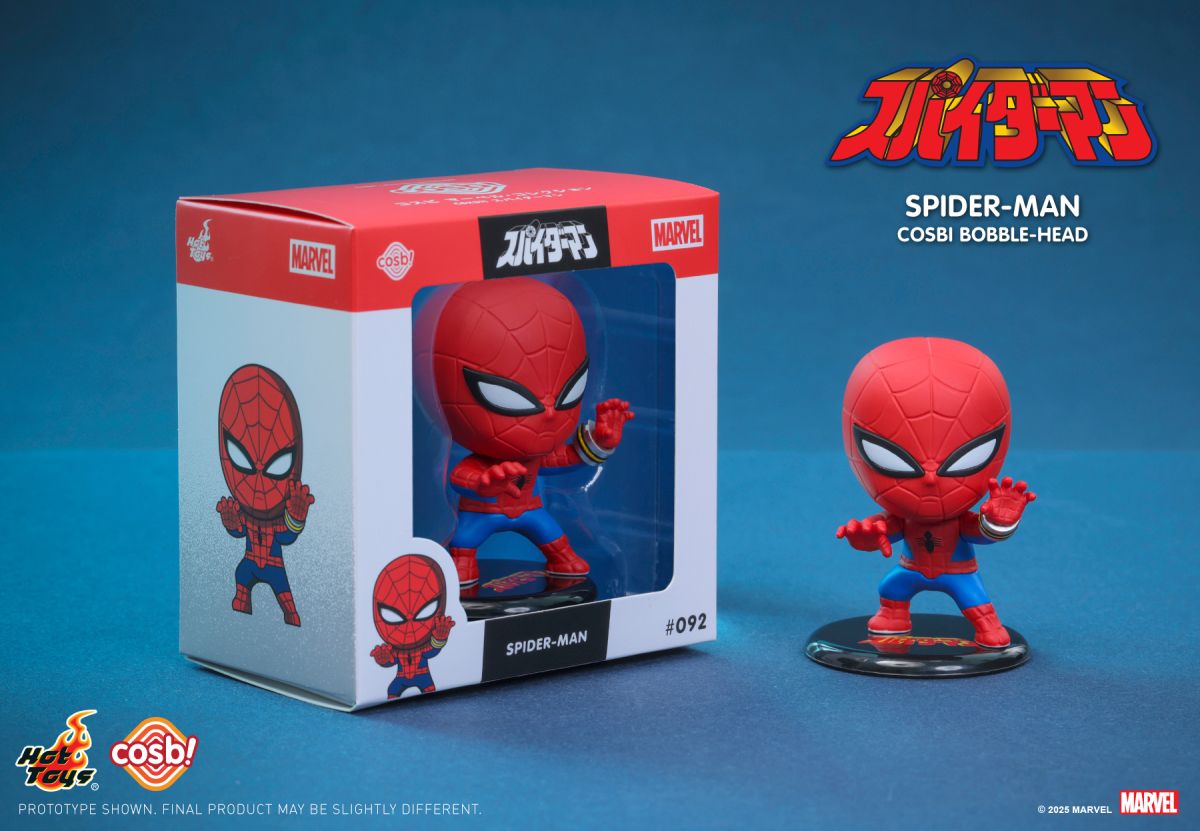 Spider-Man & Leopardon Bobble-Head Cosbi