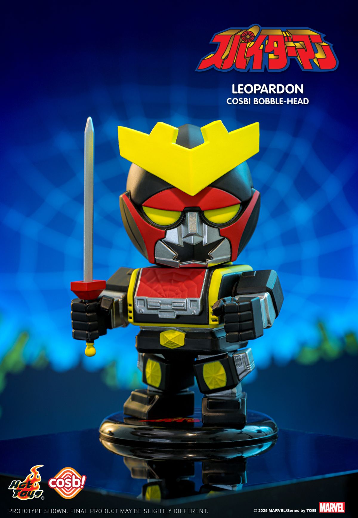 Spider-Man & Leopardon Bobble-Head Cosbi