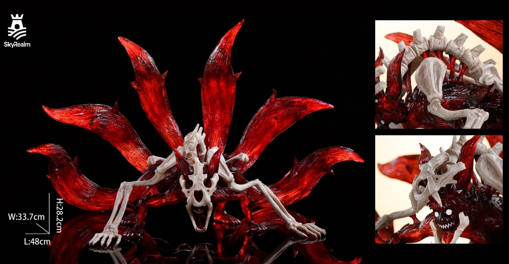 Ninja Nine-Tailed Fox Naruto 1/6