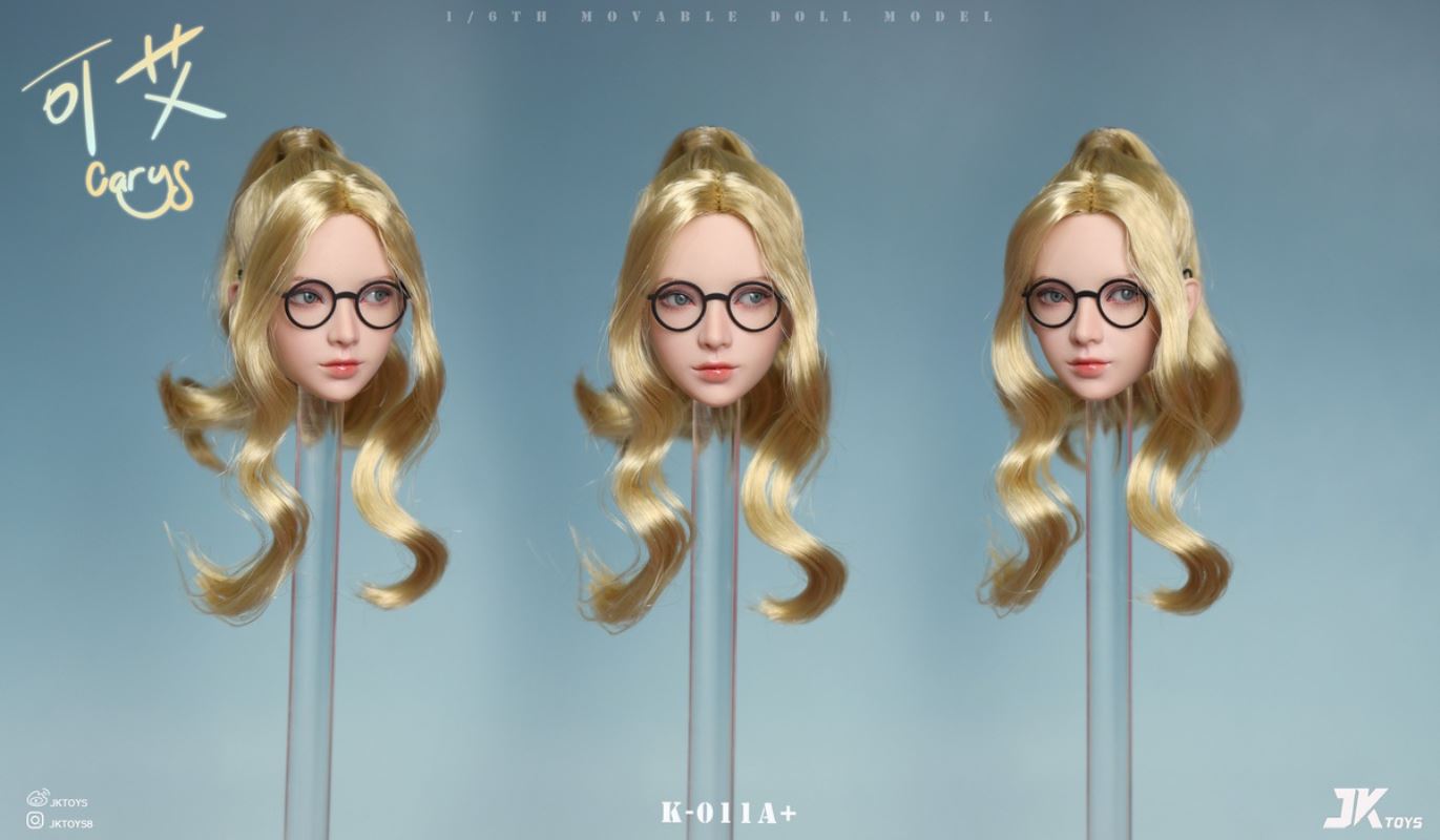 Asian Beauty Head Sculpture - Carys (Positive Eyes) 1/6