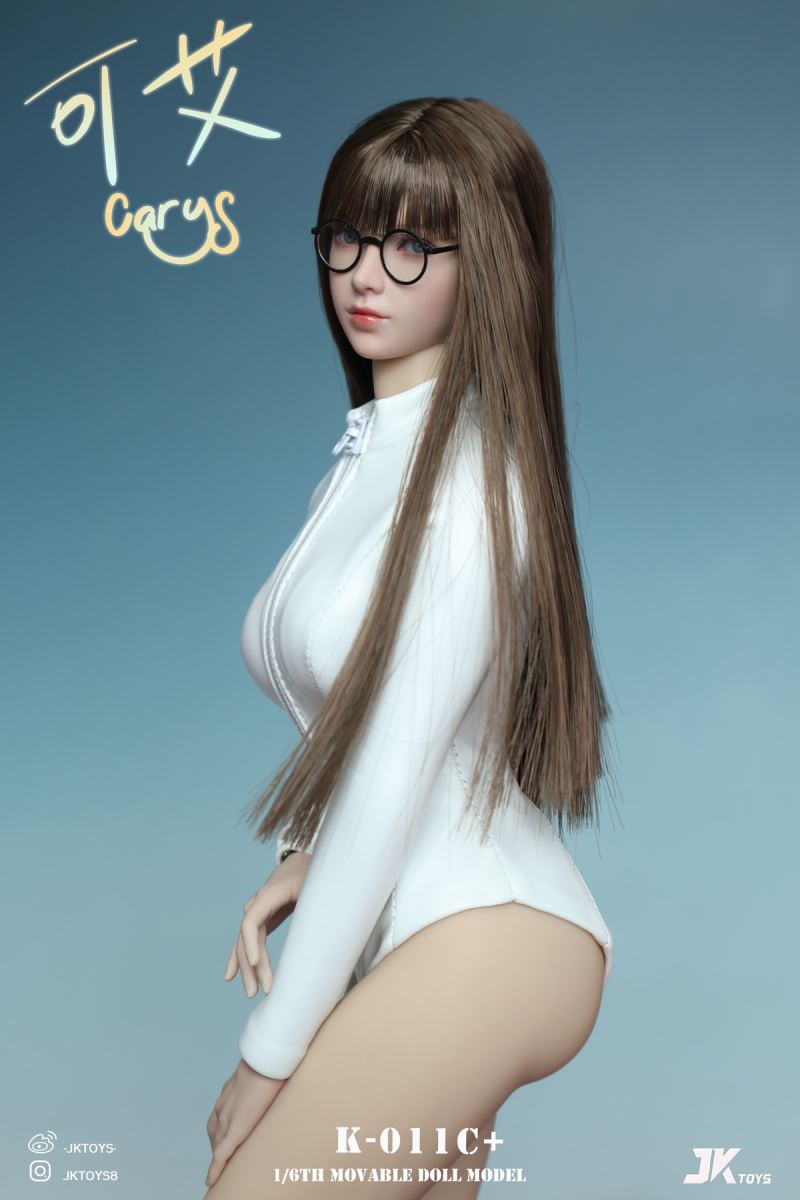 Asian Beauty Head Sculpture - Carys (Positive Eyes) 1/6