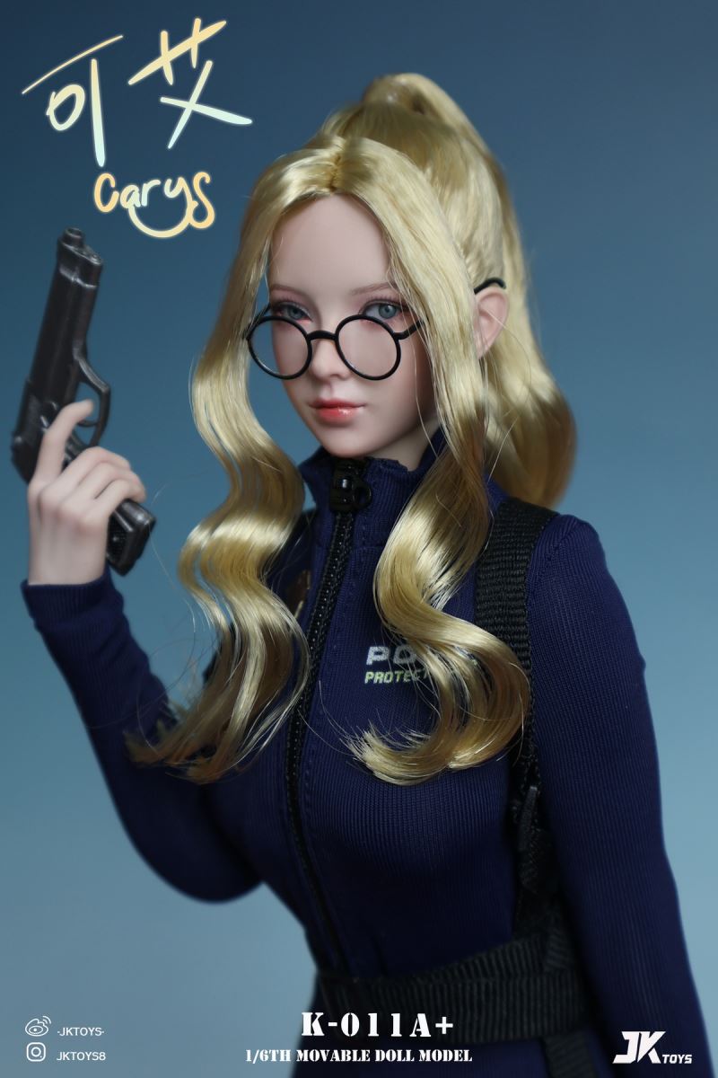 Asian Beauty Head Sculpture - Carys (Positive Eyes) 1/6