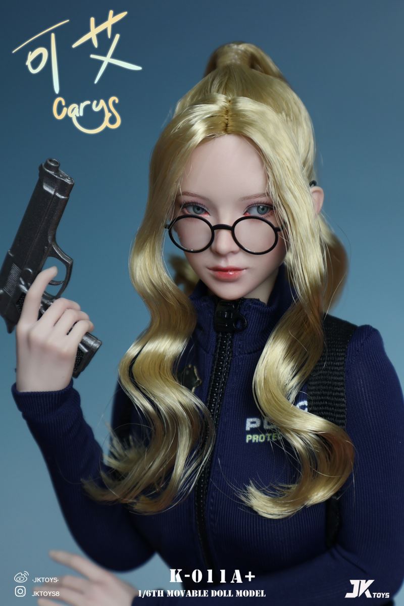 Asian Beauty Head Sculpture - Carys (Positive Eyes) 1/6