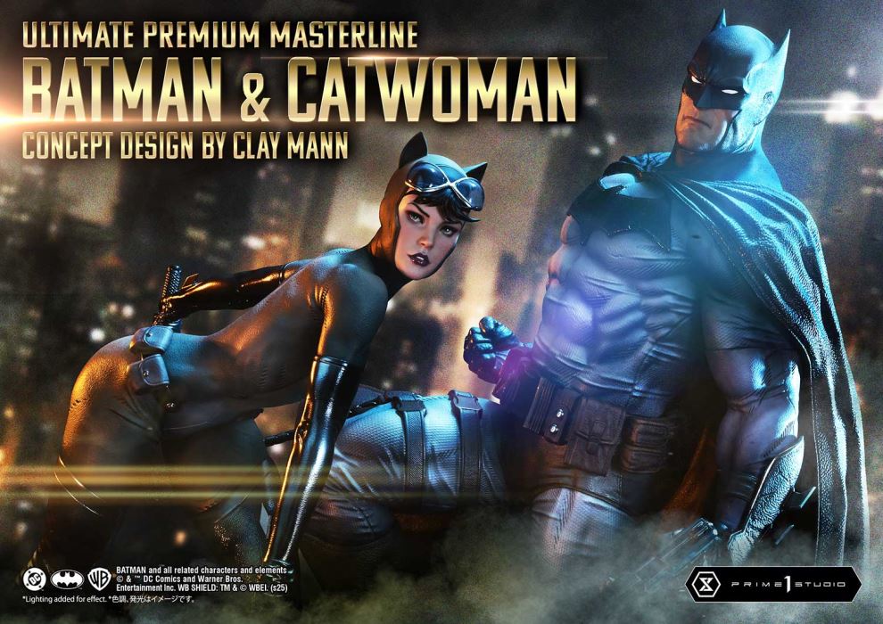 Batman & Catwoman (Concept Design by CLAY MANN)